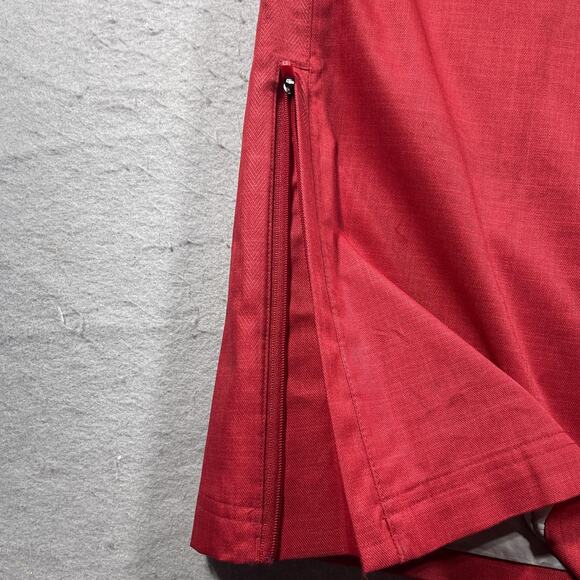 Under‎ Armour Pants Mens Large Red ColdGear Snow Ski Outdoor Zip Pockets Winter - Picture 7 of 13